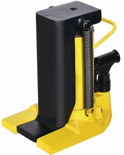 Hydraulic toe jack applications and instruction